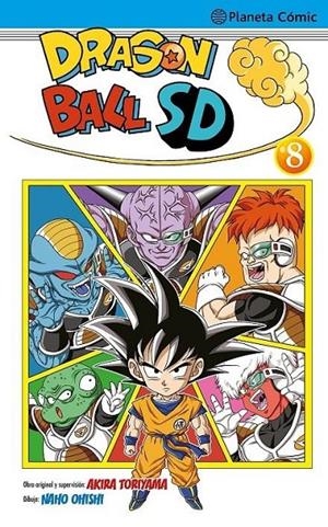 DRAGON BALL SD Nº08 | 9788411401579 | AKIRA TORIYAMA - NAHO OHISHI | Tienda de Cómics, Manga, Magic y Pokémon en Torrejón de Ardoz