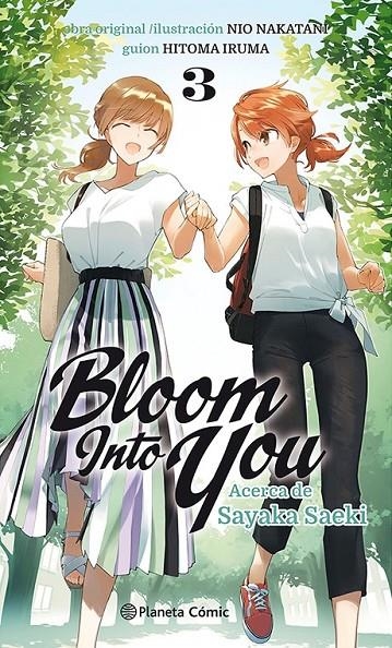 BLOOM INTO YOU Nº 03/03 (NOVELA) ACERCA DE SAYAKA SAEKI | 9788411403382 | NAKATANI NIO - HITOMA IRUMA | Tienda de Cómics, Manga, Magic y Pokémon en Torrejón de Ardoz