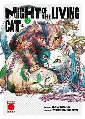 NYAIGHT OF THE LIVING CAT 3 | 9788411504133 | HAWKAMAN - MECHA-ROOTS | Tienda de Cómics, Manga, Magic y Pokémon en Torrejón de Ardoz
