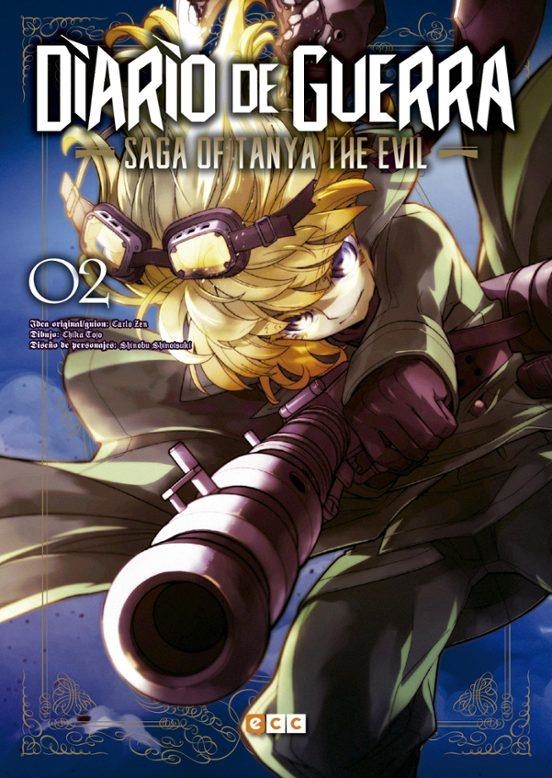 DIARIO DE GUERRA - SAGA OF TANYA THE EVIL NUM. 02 | 9788417549176 | CARLO ZEN - CHIKA TOUJYOU | Tienda de Cómics, Manga, Magic y Pokémon en Torrejón de Ardoz