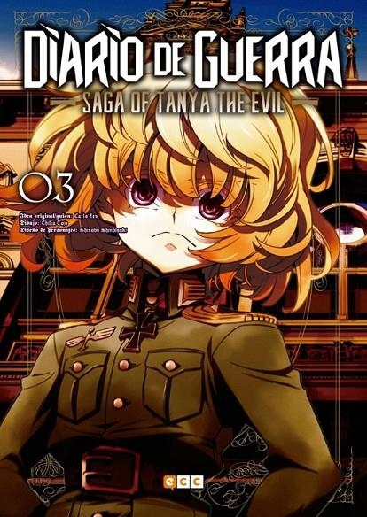 DIARIO DE GUERRA - SAGA OF TANYA THE EVIL NUM. 03 | 9788417644338 | CARLO ZEN - CHIKA TOUJYOU | Tienda de Cómics, Manga, Magic y Pokémon en Torrejón de Ardoz