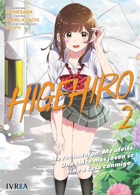 HIGEHIRO 02 | 9788419185594 | SHIMESABA - IMANU ADACHI - BOOOTA | Tienda de Cómics, Manga, Magic y Pokémon en Torrejón de Ardoz