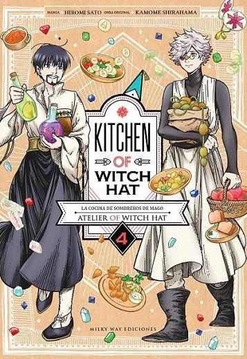 KITCHEN OF WITCH HAT 4 | 9788419536358 | HIROMI SATO - KAMOME SHIRAHAMA | Tienda de Cómics, Manga, Magic y Pokémon en Torrejón de Ardoz