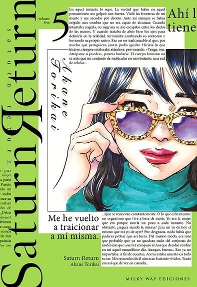 SATURN RETURN 5 | 9788419914545 | AKANE TORIKAI | Tienda de Cómics, Manga, Magic y Pokémon en Torrejón de Ardoz