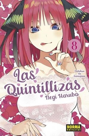 LAS QUINTILLIZAS 08 | 9788467945195 | NEGI HARUBA | Tienda de Cómics, Manga, Magic y Pokémon en Torrejón de Ardoz