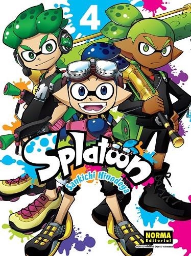SPLATOON 04 | 9788467932539 | SANKICHI HINODEYA | Tienda de Cómics, Manga, Magic y Pokémon en Torrejón de Ardoz