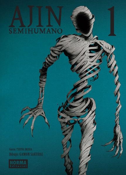 AJIN (SEMIHUMANO) 01 | 9788467920611 | TSUINA MIURA - GAMON SAKURAI | Tienda de Cómics, Manga, Magic y Pokémon en Torrejón de Ardoz