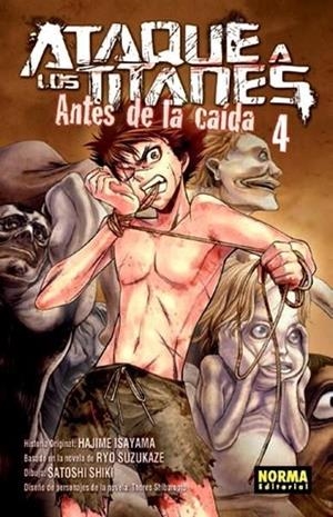 ATAQUE A LOS TITANES. ANTES DE LA CAIDA 04 | 9788467921694 | HAJIME ISAYAMA - SATOSHI SHIKI - RYO SUZUKAZE - SHIBAMOTO | Tienda de Cómics, Manga, Magic y Pokémon en Torrejón de Ardoz