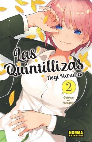 LAS QUINTILLIZAS 02 | 9788467941746 | NEGI HARUBA | Tienda de Cómics, Manga, Magic y Pokémon en Torrejón de Ardoz