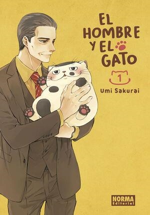 EL HOMBRE Y EL GATO 01 | 9788467944259 | UMI SAKURAI | Tienda de Cómics, Manga, Magic y Pokémon en Torrejón de Ardoz