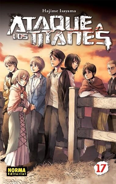 ATAQUE A LOS TITANES 17 | 9788467922110 | HAJIME ISAYAMA | Tienda de Cómics, Manga, Magic y Pokémon en Torrejón de Ardoz