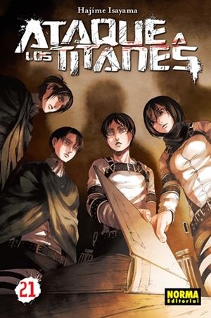 ATAQUE A LOS TITANES 21 | 9788467928488 | HAJIME ISAYAMA | Tienda de Cómics, Manga, Magic y Pokémon en Torrejón de Ardoz
