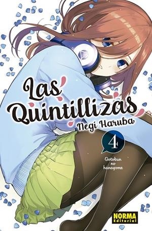 LAS QUINTILLIZAS 04 | 9788467941760 | NEGI HARUBA | Tienda de Cómics, Manga, Magic y Pokémon en Torrejón de Ardoz