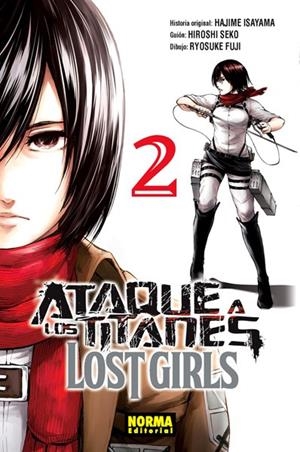 ATAQUE A LOS TITANES LOST GIRLS 02 | 9788467927856 | HAJIME ISAYAMA - HIROSHI SEKO - RYOSUKE FUJI | Tienda de Cómics, Manga, Magic y Pokémon en Torrejón de Ardoz