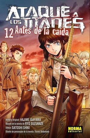 ATAQUE A LOS TITANES. ANTES DE LA CAIDA 12 | 9788467934663 | HAJIME ISAYAMA - SATOSHI SHIKI - RYO SUZUKAZE - SHIBAMOTO | Tienda de Cómics, Manga, Magic y Pokémon en Torrejón de Ardoz