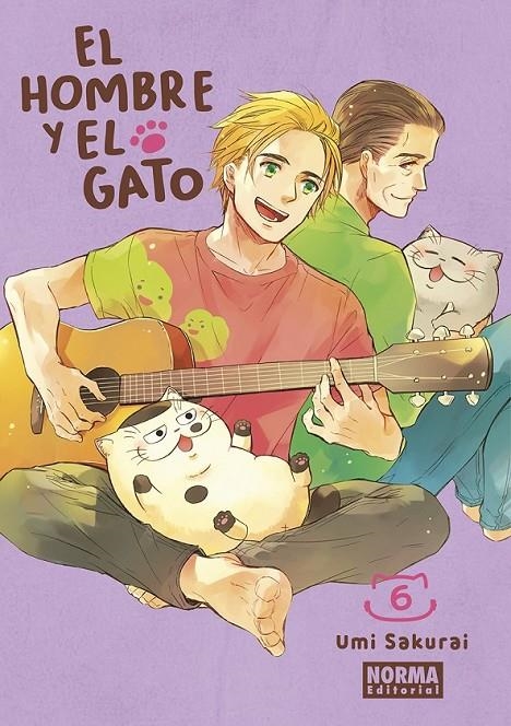 EL HOMBRE Y EL GATO 06 | 9788467950205 | UMI SAKURAI | Tienda de Cómics, Manga, Magic y Pokémon en Torrejón de Ardoz