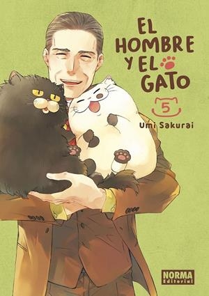 EL HOMBRE Y EL GATO 05 | 9788467950199 | UMI SAKURAI | Tienda de Cómics, Manga, Magic y Pokémon en Torrejón de Ardoz