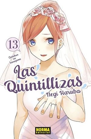 LAS QUINTILLIZAS 13 | 9788467949414 | NEGI HARUBA | Tienda de Cómics, Manga, Magic y Pokémon en Torrejón de Ardoz