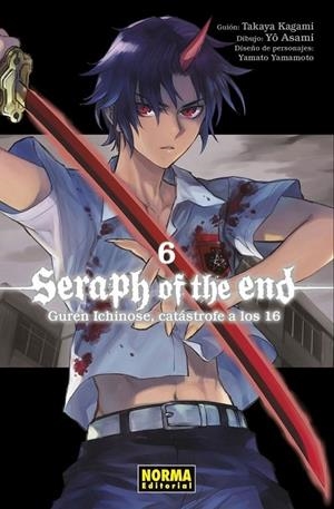 SERAPH OF THE END, GUREN ICHINOSE, CATÁSTROFE A LOS 16 # 06 | 9788467948387 | TAKAYA KAGAMI - YAMATO YAMAMOTO - DAISUKE FURUYA | Tienda de Cómics, Manga, Magic y Pokémon en Torrejón de Ardoz