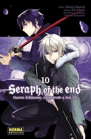SERAPH OF THE END, GUREN ICHINOSE, CATÁSTROFE A LOS 16 # 10 | 9788467961546 | TAKAYA KAGAMI - YAMATO YAMAMOTO - DAISUKE FURUYA | Tienda de Cómics, Manga, Magic y Pokémon en Torrejón de Ardoz