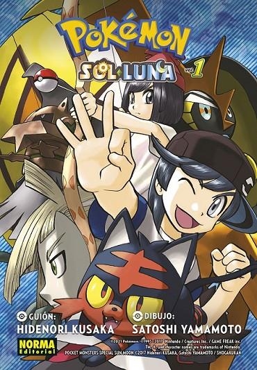 POKEMON SOL Y LUNA 01 NUEVA EDICIÓN | 9788467965056 | HIDENORI KUSAKA - SATOSHI YAMAMOTO | Tienda de Cómics, Manga, Magic y Pokémon en Torrejón de Ardoz