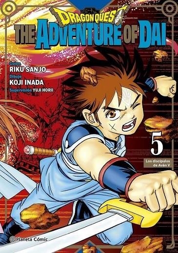 DRAGON QUEST THE ADVENTURE OF DAI Nº05/25 LOS DISCÍPULOS DE AVÁN PARTE 5 | 9788491747109 | KOJI INADA - RIKU SANJO | Tienda de Cómics, Manga, Magic y Pokémon en Torrejón de Ardoz