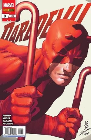 DAREDEVIL 03 (50)  Etapa SALADIN AHMED | 977293854800800003 | AARON KUDER - SALADIN AHMED | Tienda de Cómics, Manga, Magic y Pokémon en Torrejón de Ardoz