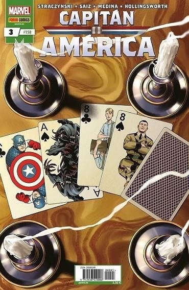 CAPITÁN AMÉRICA 03 #158 Etapa  J. MICHAEL STRACZYNSKI | 977293851900800003 | JESÚS SAIZ - J. MICHAEL STRACZYNSKI | Tienda de Cómics, Manga, Magic y Pokémon en Torrejón de Ardoz