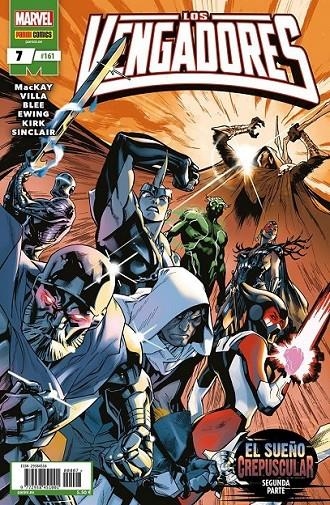 LOS VENGADORES 07 (161) ETAPA MACKAY | 977293845100100007 | LEONARD KIRK - JED MACKAY - CARLOS VILLA - AL EWING | Tienda de Cómics, Manga, Magic y Pokémon en Torrejón de Ardoz