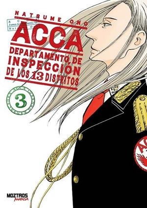 ACCA DEPARTAMENTO DE INSPECCIÓN DE LOS 13 DISTRITOS # 03 | 9788419903488 | NATSUME ONO | Tienda de Cómics, Manga, Magic y Pokémon en Torrejón de Ardoz
