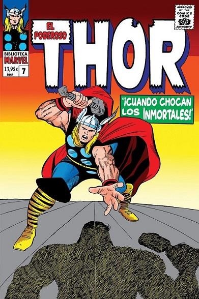 BIBLIOTECA MARVEL EL PODEROSO THOR # 07 DE 1966 | 9788410511033 | STAN LEE - JACK KIRBY | Tienda de Cómics, Manga, Magic y Pokémon en Torrejón de Ardoz