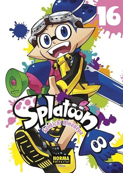 SPLATOON 16 | 9788467966220 | SANKICHI HINODEYA | Tienda de Cómics, Manga, Magic y Pokémon en Torrejón de Ardoz