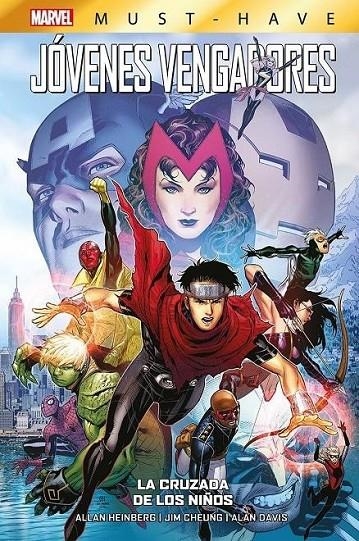 MARVEL MUST-HAVE JÓVENES VENGADORES # 03 LA CRUZADA DE LOS NIÑOS | 9788410510951 | ALLAN HEINBERG - JIM CHEUNG - ALAN DAVIS - OLIVIER COIPEL | Tienda de Cómics, Manga, Magic y Pokémon en Torrejón de Ardoz