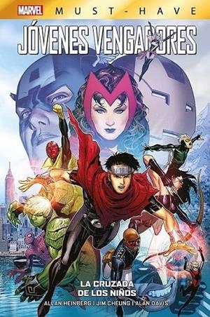 MARVEL MUST-HAVE JÓVENES VENGADORES # 03 LA CRUZADA DE LOS NIÑOS | 9788410510951 | ALLAN HEINBERG - JIM CHEUNG - ALAN DAVIS - OLIVIER COIPEL | Tienda de Cómics, Manga, Magic y Pokémon en Torrejón de Ardoz