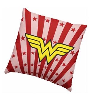 WONDER WOMAN SIMBOLO COJIN CUADRADO DC COMICS ENVA | 8435450243127 | Tienda de Cómics, Manga, Magic y Pokémon en Torrejón de Ardoz