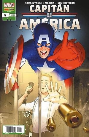 CAPITÁN AMÉRICA 05 #160 Etapa  J. MICHAEL STRACZYNSKI | 977293851900800005 | LAN MEDINA - J. MICHAEL STRACZYNSKI | Tienda de Cómics, Manga, Magic y Pokémon en Torrejón de Ardoz