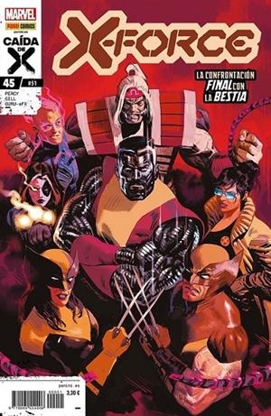 X-FORCE 45 (# 51) | 977000555400600051 | ROBERT GILL - BENJAMIN PERCY | Tienda de Cómics, Manga, Magic y Pokémon en Torrejón de Ardoz