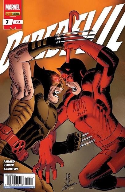 DAREDEVIL 07 (54)  Etapa SALADIN AHMED | 977293854800800007 | AARON KUDER - SALADIN AHMED | Tienda de Cómics, Manga, Magic y Pokémon en Torrejón de Ardoz