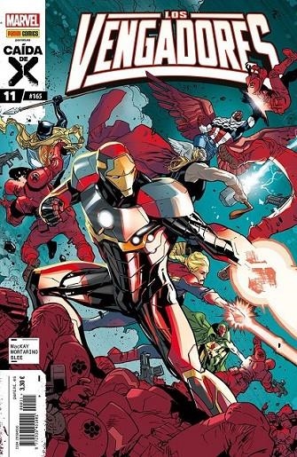 LOS VENGADORES 11 (165) ETAPA MACKAY | 977293845100100011 | JED MACKAY - FRANCESCO MORTARINO | Tienda de Cómics, Manga, Magic y Pokémon en Torrejón de Ardoz