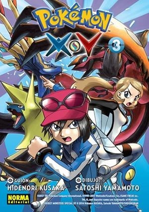 POKEMON X-Y 03 | 9788467925074 | HIDENORI KUSAKA - YAMAMOTO | Tienda de Cómics, Manga, Magic y Pokémon en Torrejón de Ardoz