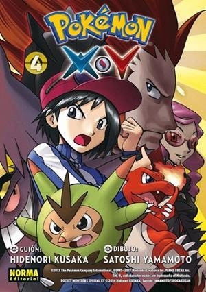 POKEMON X-Y 04 | 9788467925081 | HIDENORI KUSAKA - YAMAMOTO | Tienda de Cómics, Manga, Magic y Pokémon en Torrejón de Ardoz