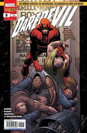 DAREDEVIL 08 (55)  Etapa SALADIN AHMED | 977293854800800008 | AARON KUDER - SALADIN AHMED - TY TEMPLETON - ANN NOCENTI - ERICA SCHULTZ - STEFANO RAFFAELE | Tienda de Cómics, Manga, Magic y Pokémon en Torrejón de Ardoz