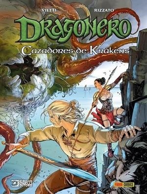 DRAGONERO 08: CAZADORES DE KRAKENS | 9788413349190 | STEFANO VIETTI - LUCA BARBIERI | Tienda de Cómics, Manga, Magic y Pokémon en Torrejón de Ardoz
