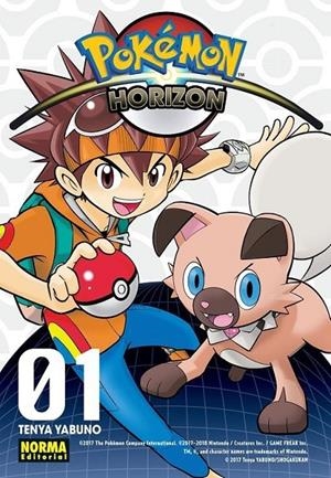 POKEMON HORIZON 01 NUEVA EDICIÓN | 9788467968910 | TENYA YABUNO | Tienda de Cómics, Manga, Magic y Pokémon en Torrejón de Ardoz