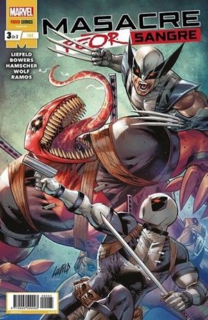 MASACRE: PEOR SANGRE 3 DE 3 (#65) | 977000550000300065 | ROB LIEFELD - CHAD BOWERS | Tienda de Cómics, Manga, Magic y Pokémon en Torrejón de Ardoz