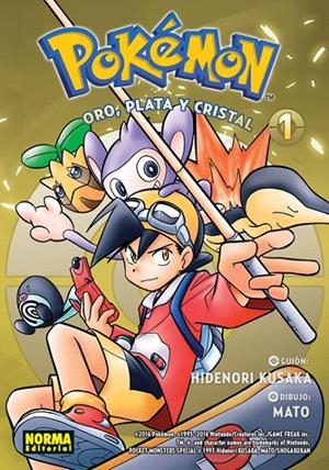 POKEMON 05. ORO, PLATA Y CRISTAL 01 NUEVA EDICIÓN | 9788467965001 | HIDENORI KUSAKA - MATO | Tienda de Cómics, Manga, Magic y Pokémon en Torrejón de Ardoz