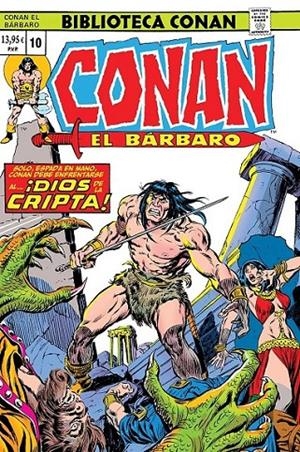 BIBLIOTECA CONAN. CONAN EL BARBARO 10 | 9788410514720 | MIKE PLOOG - ROY THOMAS - JOHN BUSCEMA | Tienda de Cómics, Manga, Magic y Pokémon en Torrejón de Ardoz