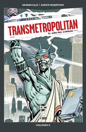 DC POCKET TRANSMETROPOLITAN VOL. 3 DE 10: EL AÑO DEL CABRON DC Pocket | 9788410429574 | DARICK ROBERTSON - WARREN ELLIS | Tienda de Cómics, Manga, Magic y Pokémon en Torrejón de Ardoz