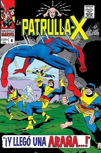 BIBLIOTECA MARVEL LA PATRULLA-X 06 | 9788410515642 | STAN LEE - ROY THOMAS | Tienda de Cómics, Manga, Magic y Pokémon en Torrejón de Ardoz