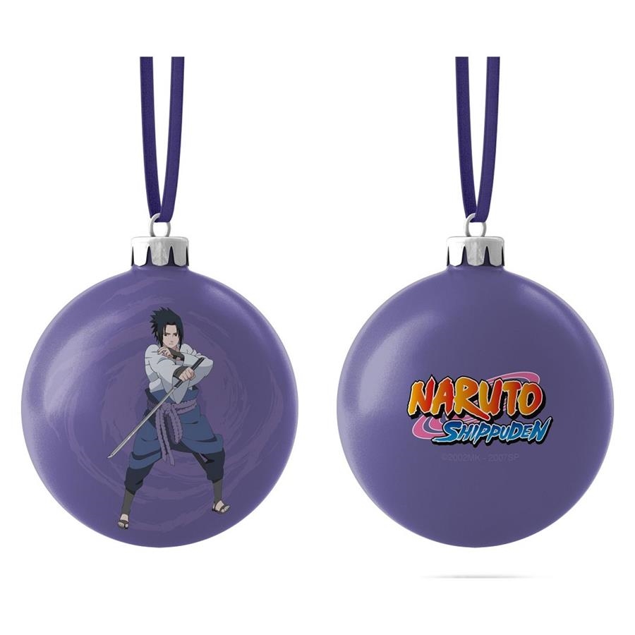 BOLA NAVIDAD SASUKE NARUTO | 8435450258848 | Tienda de Cómics, Manga, Magic y Pokémon en Torrejón de Ardoz